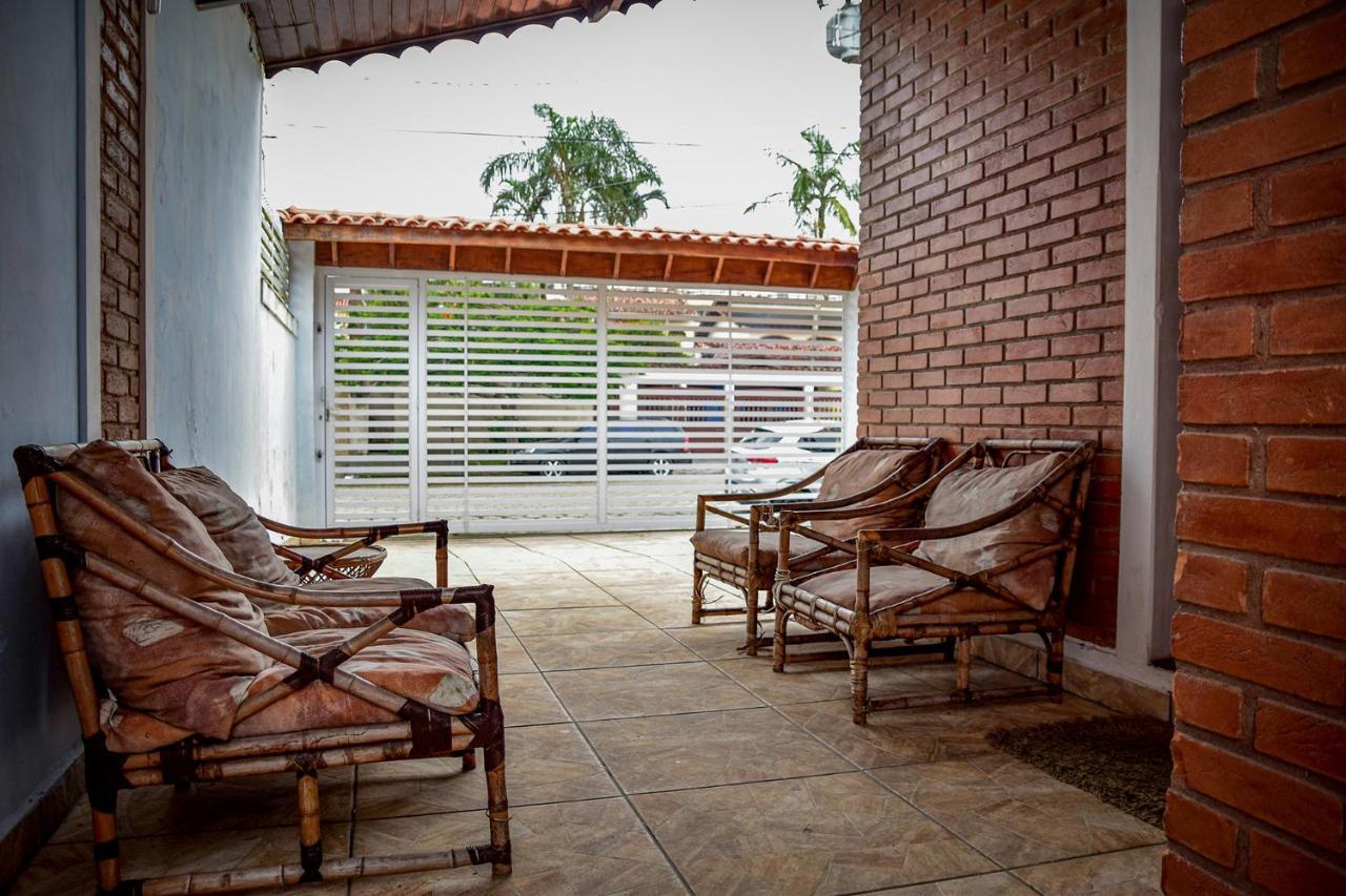 Otima Casa Com Wi-Fi A 350M Da Praia De Peruibe Sp Peruíbe Exterior foto